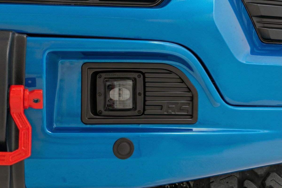 Chevrolet Silverado 1500 Bumper - Front - Rough Country - FXS - GJV Riptide Blue - '23-'26